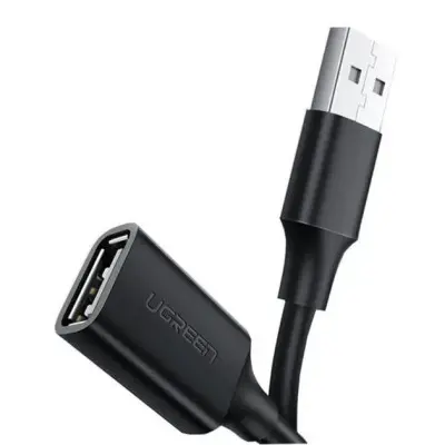 USB подовжувач US103 USB2.0 Male to Female 3м Чорний