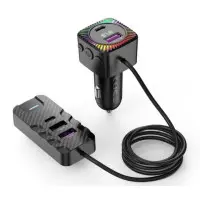 FM Трансмітер XO BCC13 Black, Чорний