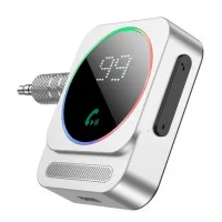 AUX Трансмітер Borofone BC52 Silver, Сріблястий