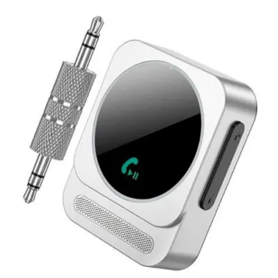 AUX Трансмітер Borofone BC52 Silver, Сріблястий
