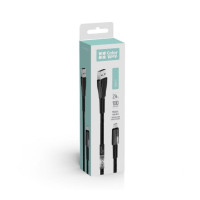 Кабель дата Colorway USB Type A - Type-C 1м Чорний (zinc alloy + led) Кабель дата Colorway USB Type A - Type-C 1м Чорний (zinc alloy + led)