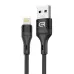 Кабель дата ArmorStandart AR87 USB to Lightning 3A 1.2м Черный (ARM64037)