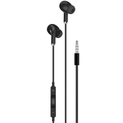 Провідні вакуумні навушники XO EP22 Black, чорний