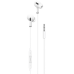Провідні вакуумні навушники-гарнітура XO EP22 White, білий