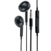 Провідні вакуумні навушники XO EP43 Black, чорний