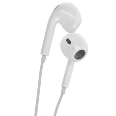 Провідні вакуумні навушники-гарнітура XO EP43 White, білий