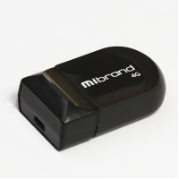 Флеш пам\'ять USB 4Gb Mibrand Skorpio USB 2.0 Black, Чорний