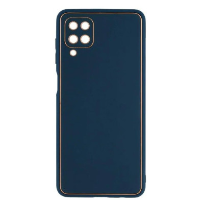 Чехол накладка X-Shield Samsung A125 (A12)/M127 (M12) Темно-синяя