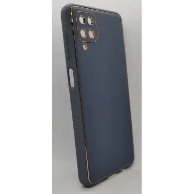 Чехол накладка X-Shield Samsung A125 (A12)/M127 (M12) Лавандово-серая