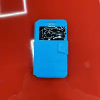 Універсальний чохол книжка Carbon 4.8-5.1" Синяя