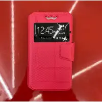 Универсальный чехол книжка Carbon 4.8-5.1" Красная Универсальный чехол книжка Carbon 4.8-5.1" Красная