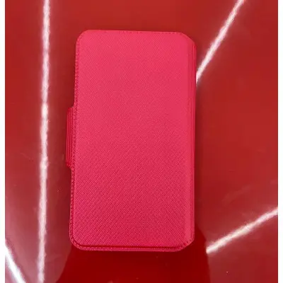Универсальный чехол книжка Carbon 4.8-5.1" Красная