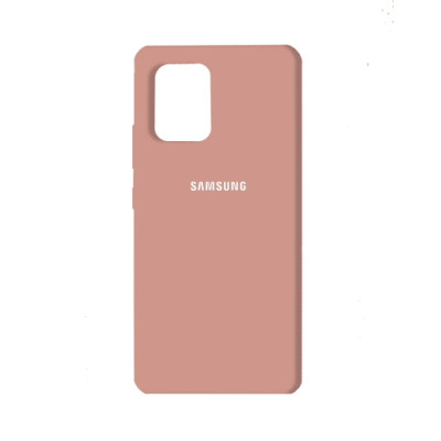 Чехол накладка HC Samsung G770 (S10 Lite) Розовая