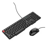 Клавіатура + миша Hoco DI50 Black, Чорна