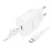 МЗП Borofone BA82A USB-C 25W + Type-C to Type-C  Білий