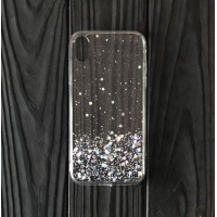 Чехол накладка Shining Stars iPhone X Прозрачная Чехол накладка Shining Stars iPhone X Прозрачная
