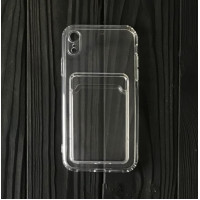 Чохол накладка Card Case iPhone XR Прозора Чохол накладка Card Case iPhone XR Прозора
