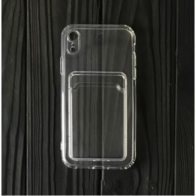 Чохол накладка Card Case iPhone XR Прозора