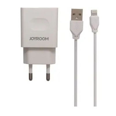 МЗП Joyroom IPhone 5 2.1A 2USB L-L221 White, Білий