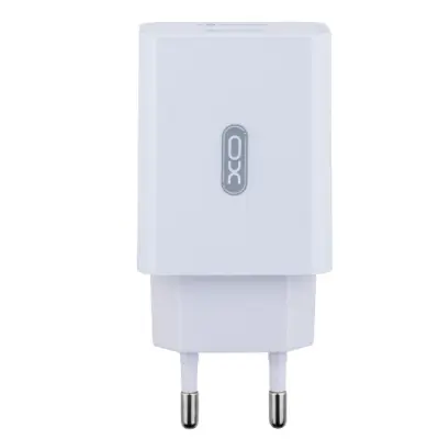 Мережевий зарядний пристрій XO L36 Q.C 3.0 3A 1USB Білий
