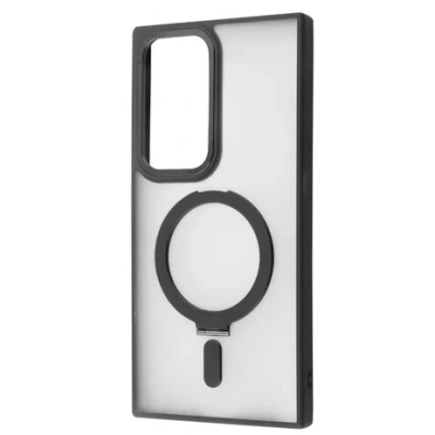 Чохол накладка WAVE Attraction MagSafe Samsung S928 (S24 Ultra) Чорна