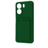 Чехол накладка WAVE Colorful Pocket Xiaomi Redmi 13C/ Poco C65 Темно-зеленая