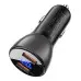 Автомобильное зарядное устройство Acefast B7 2USB 45W Black, Черный