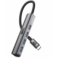 USB хаб ArmorStandart Type-C to 4USB, чотири порти