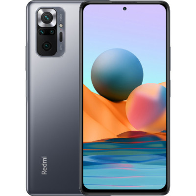 Смартфон Xiaomi Redmi Note 10 Pro 6/128GB Onyx Gray, сірий