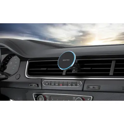 Автодержатель Senteo M1 Cayman with MagSafe 15W, Чёрный