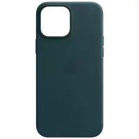 Чехол накладка Leather (AA) Full iPhone 11 Синяя (Indigo Blue)