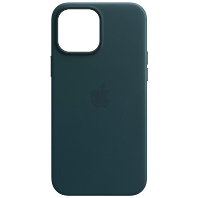 Чехол накладка Leather (AA) Full iPhone 11 Синяя (Indigo Blue)