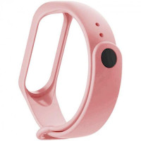 Ремешок Силикон Mi Band 3/4 Розовый Пудровый Ремешок Силикон Mi Band 3/4 Розовый Пудровый