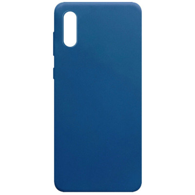 Чехол накладка Candy Samsung A02 (A022) Синяя