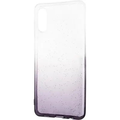 Чохол накладка Glossy Shine Samsung A022 (A02) Чорна/Біла Чохол накладка Glossy Shine Samsung A022 (A02) Чорна/Біла
