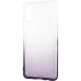 Чехол накладка Glossy Shine Samsung A022 (A02) Черная/Белая