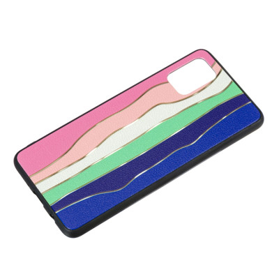 Чехол накладка Rainbow Samsung A515 (A51) Розовая
