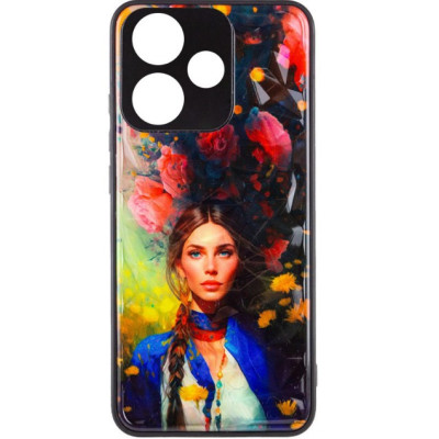 Чехол накладка Prisma Ladies Xiaomi Redmi 13C Пионы