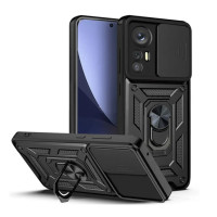 Чохол накладка Serge Ring Camshield Xiaomi Redmi Note 12S Чорна