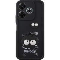 Чехол накладка Pretty Things Xiaomi Redmi 13C Черная/ Melody Чехол накладка Pretty Things Xiaomi Redmi 13C Черная/ Melody