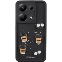 Чохол Накладка Pretty Things Xiaomi Redmi Note 13 Pro 4G Чорна/ Always Happy Чохол Накладка Pretty Things Xiaomi Redmi Note 13 Pro 4G Чорна/ Always Happy