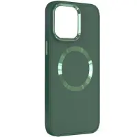 Чохол накладка Bonbon Metal MagSafe iPhone 11 Зелена / Pine Green