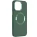 Чохол накладка Bonbon Metal MagSafe iPhone 11 Зелена / Pine Green