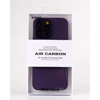 Чохол накладка K-Doo Air Carbon iPhone 14 Pro Темно-фіолетовий