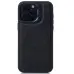 Чехол накладка Leather Camera MagSafe iPhone 14 Pro Чорный