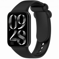 Ремешок Силикон Mi Band 8 Pro/9 Pro Black, Черный (ARM)