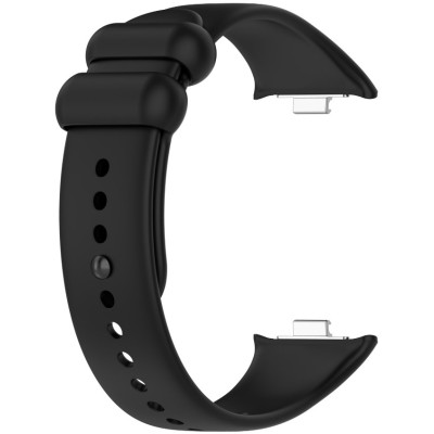 Ремінець Силікон Mi Band 8 Pro/9 Pro Black, Чорний (ARM)