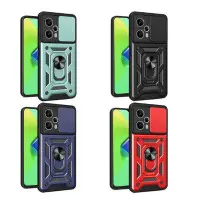 Чехол накладка Serge Ring Camshield Xiaomi Poco F5 Черная