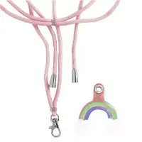 Шнурок (вузький) для смартфона Веселка