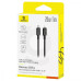 Кабель дата Baseus Silky Type-C to Lightning 1м 20W Чорний